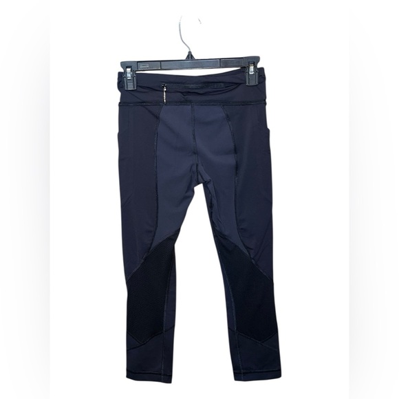 Lululemon Pace Rival 22” Crop Leggings – LuxStream Black – Size 4 - Picture 4 of 4